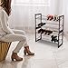 Shoe Rack for Closet, Rackaphile 4-Tier Stackable Metal Shoe Rack Mesh Utility Shoe Storage Organizer Shelf Bedroom Entryway 32.3