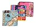 Women's Graphic Print 100% Silk Square Scarf Neckerchief 20x20 Inches