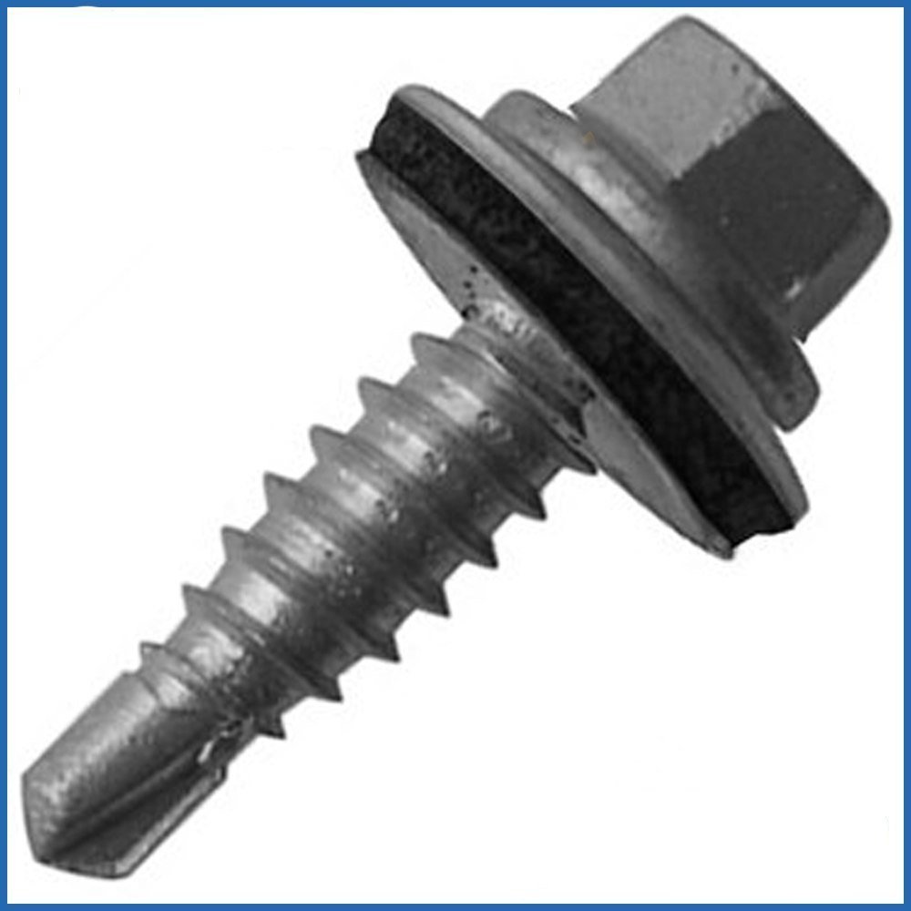 Forgefix TSST6322W Hex Head Tec Fix Stitching Roofing Screw