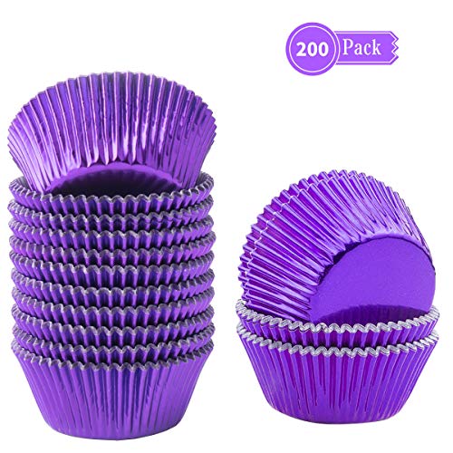 Metallic Cupcake LinersPack contains 100 cupcake cases in 8 styles
