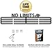 Urban Active Sports Medal Holder + No Limits + Medal Display for 60+ Medals