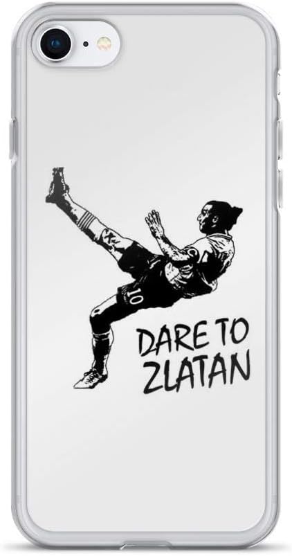 iPhone 7/8 Pure Clear Case Cases Cover Zlatan Ibrahimovic - Dare to Zlatan