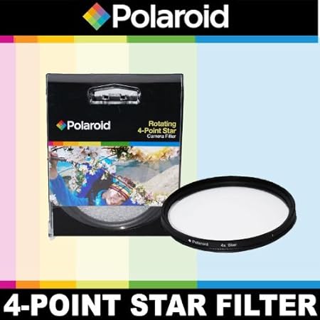 Polaroid Optics Rotating 4 Point Star Filter For The Olympus Evolt E-30, E-300, E-330, E-410, E-420, E-450, E-500, E-510, E-5