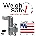 Weigh Safe Adjustable Trailer Hitch Ball Mount - 10