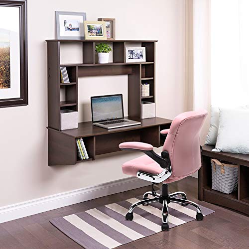 Myka's Ergonomic Leather Executive Office Chair High Back Computer Desk
