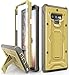 ArmadilloTek Vanguard Designed for Samsung Galaxy Note 9 Case (2018 Release) Military Grade Full-Body Rugged with Built-in Screen Protector & Kickstand (Gold Olive)