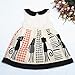 Hotone Lovely Princess Baby Kids Girls Cat Belt Party One-piees Gown Dresses 2-7y (4-5 Years)
