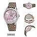 Coach Womens 14501621 Classic Signature Strap Pink Dial Watch