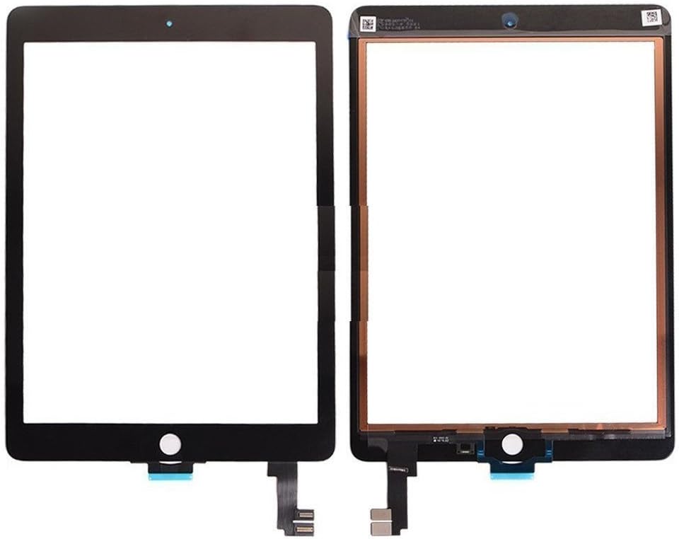 iPad Air 2 Digitizer Replacement Glass Touchscreen [NOTICE]- Need professional Machine to fix your iPad. sell for Pro Repair Shop only [For Apple iPad Air 2 Generation A1566 A1567 only] Color Black.