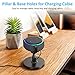 Pobon Table Holder for Dot 3rd Generation, 360° Adjustable Stand Bracket Mount for Smart Home Speaker, Improves Sound Visibility and Appearance, Dot Accessories