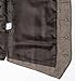 Ruth&Boaz 2Pockets 4Buttons Wool Herringbone/Tweed Tailored Collar Suit Vest (XL, Tweed brown)