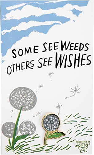 Enamel Pin and Card for Lapel, Backpack, Purse, Lanyard, Jacket (See Wishes)