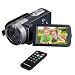 Video Camera Camcorders, VPRAWLS Remote Control Handheld Digital Camera with IR Night Vision, HD 1080P 24.0MP 16X Digital Zoom Video Recorder with 3.0" LCD and 270 Degree Rotation Screen (2 Batteries) primary