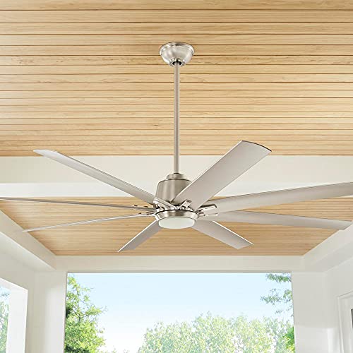 Home Decorators Collection Kensgrove 72 in. LED Indoor/Outdoor Brushed