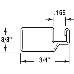 Prime-Line MP7867PL Aluminum Screen Frame, 3/4