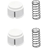 ORTREE 2-Pack Button and Spring Replacement for Igloo Playmate Coolers | Cooler Accessories Made of Durable Wear-Resistant Material, Suitable for Frequent Pressing and Daily Outdoor Use