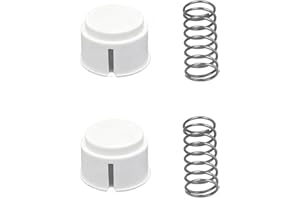 ORTREE Replacement Cooler Button and Spring for Igloo Playmate Coolers,White