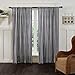 YSECTL Buffalo Checkered Country Plaid Gingham, Black and White, Window Treatment Curtain, 1 Inch Checks Print, Set of 2 Panels, 100% Polyester, Designer Quality, Hand Made in USA (56
