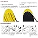 Ailaka Elastic Shock Absorbing Height Increasing Sports Shoe Insoles, Soft Breathable Honeycomb Orthotic Replacement Inserts for Men & Women