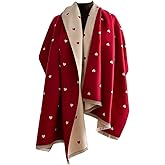 FairyCity Women's Soft pashmina Shawl Oversized Winter Warm blanket Scarf Long Cashmere Shawls Wraps Geometric patterns