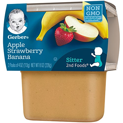 gerber strawberry banana baby food
