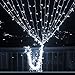 LED Curtain Fairy Lights ,String Lights 304 leds Icicle Window Night Light ,8 modes, Christmas Wedding Party Outdoor Decor Lighting (White Color) 9.8x9.8ft(118in*118in)