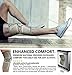 SB SOX Compression Knee Brace - Great Support That Stays in Place - Perfect for Recovery, Everyday Use - Best Treatment for Pain Relief, Meniscus Tear, Arthritis (Gray/Black, Medium)
