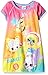 Shopkins Little Girls' Nightgown, Rainbow Dance, 6