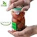 LetChef Silicone Stretch Lids 6 Pack + Gift 5” Suction Lid - Keep Food Fresh - Multi-Size Stretchable Covers for Bowls, Cups, Pots, Can, Mason Jar - Flexible Reusable Freezable Microwavable Cover