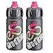 Elite Ombra Giro d'Italia 100th Edition Cycling Water Bottles 550ml (2 Pack)