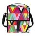 PackIt Freezable Deluxe Large Lunch Bag with Shoulder Strap, Viva