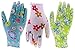 6 Pack HOMWE Gardening Gloves for Women - Assorted Colors - Medium