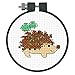 Dimensions KL1247A 1890 25 55 BKL Crafts Kids Learn a Craft Counted Cross Stitch, Hedgehog