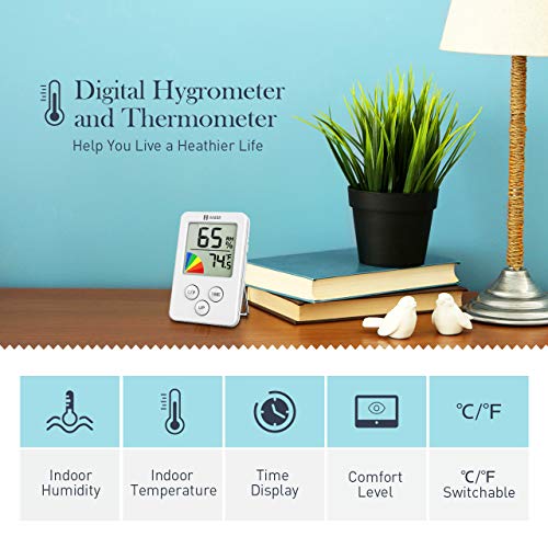 2 Habor+Mini+Thermometer+Hygrometer+Temperature