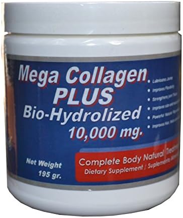 3 BIO-HYDROLIZED COLLAGEN 10,000 mg in (2) teaspoons daily. by 3 BIO-HYDROLIZED COLLAGEN 10,000 mg