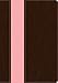 NLT Study Bible, TuTone (Red Letter, LeatherLike, Dark Brown/Pink)