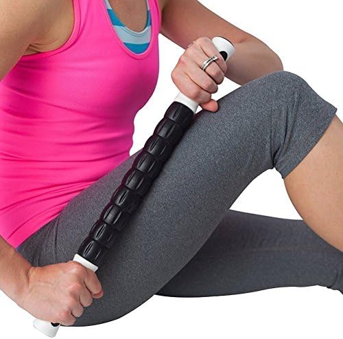 Sea Fitnesss's Muscle Roller - For Tension buildup, massages sore arms, legs, back, and quads. Aids in back recovery and releasing myofasical trigger points.