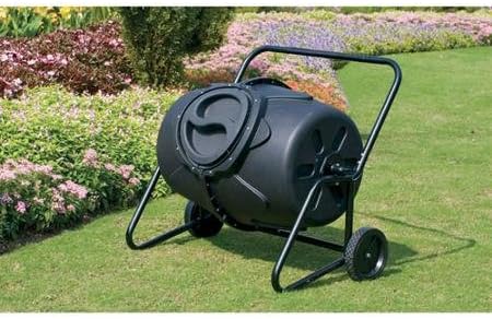 Koolscape 50 gal HD Wheeled Tumbling Composter