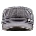 The Hat Depot 200h5149 Washed Cotton Cadet Cap (Grey)