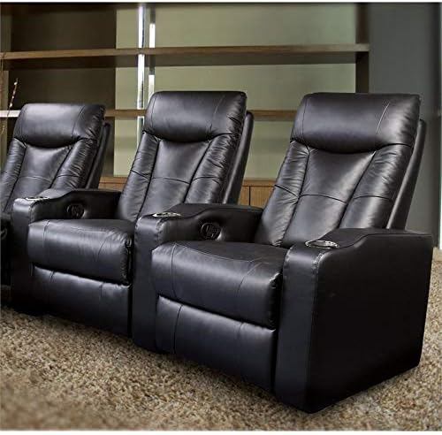Amazon Com Coaster Home Furnishings Home Theater Seating Black