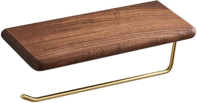 Jcnfa-Estante Estantes Flotantes Montaje En Pared Latón De Madera