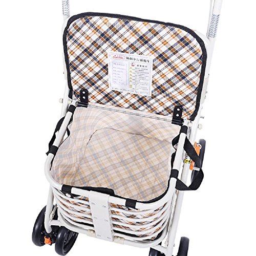 The Elderly Can Folding and Portable Shopping Cart With Four Wheeled