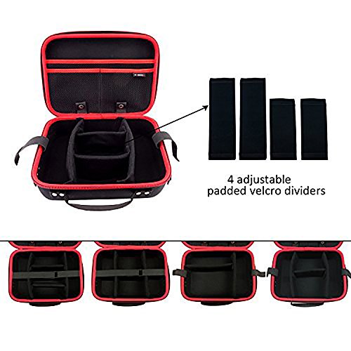 SIMBOOM Elektronik Zubehör Tasche Aufbewahrungstasche Speicher Tragen Beutel-Kasten Reisetasche Mehrfachfunktion… – Bild 3