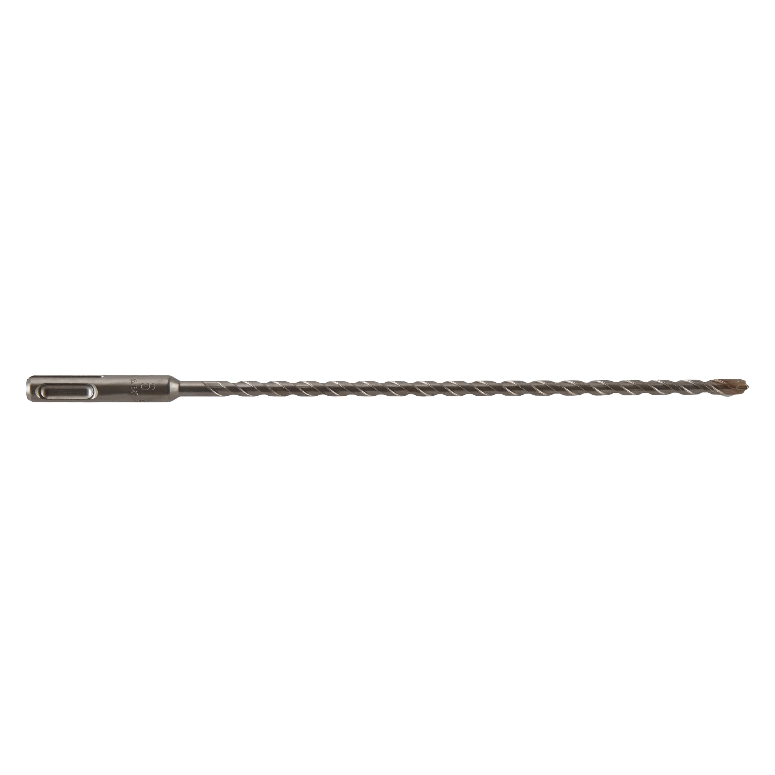 wolfcraft “Professional 4-cut” Concrete Drill Bit, Tungsten Carbide Tipped, SDS-plus, Ø 6 mm I 7421000 I For drilling into reinforced concrete