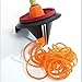Carrot and Gurke Curler Peeler, Carrot Spiral Shred Slicer Root Vegetables Fruits Slicer Sharpener Garnishing Tool