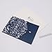 Laser Cut Wedding Invitations Kits 50 Packs FOMTOR Laser Cut Wedding Invitations with Blank Printable Paper and Envelopes for Wedding,Birthday Parties,Baby Shower (Navy Blue)