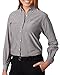 58800 Van Heusen Ladies’ Classic Long-Sleeve Oxford (Dark Grey) (M)