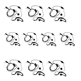 Tenq 10pack Earpiece Headset Mic for Baofeng Uv-5r 666s 777s 888s Two-way Radio