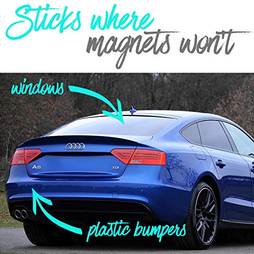 Student Driver Sticker | Easily Removable Just Like a Magnet but It Sticks Anywhere + Keep Your New Driver Safe With a Design That's Not Embarrassing