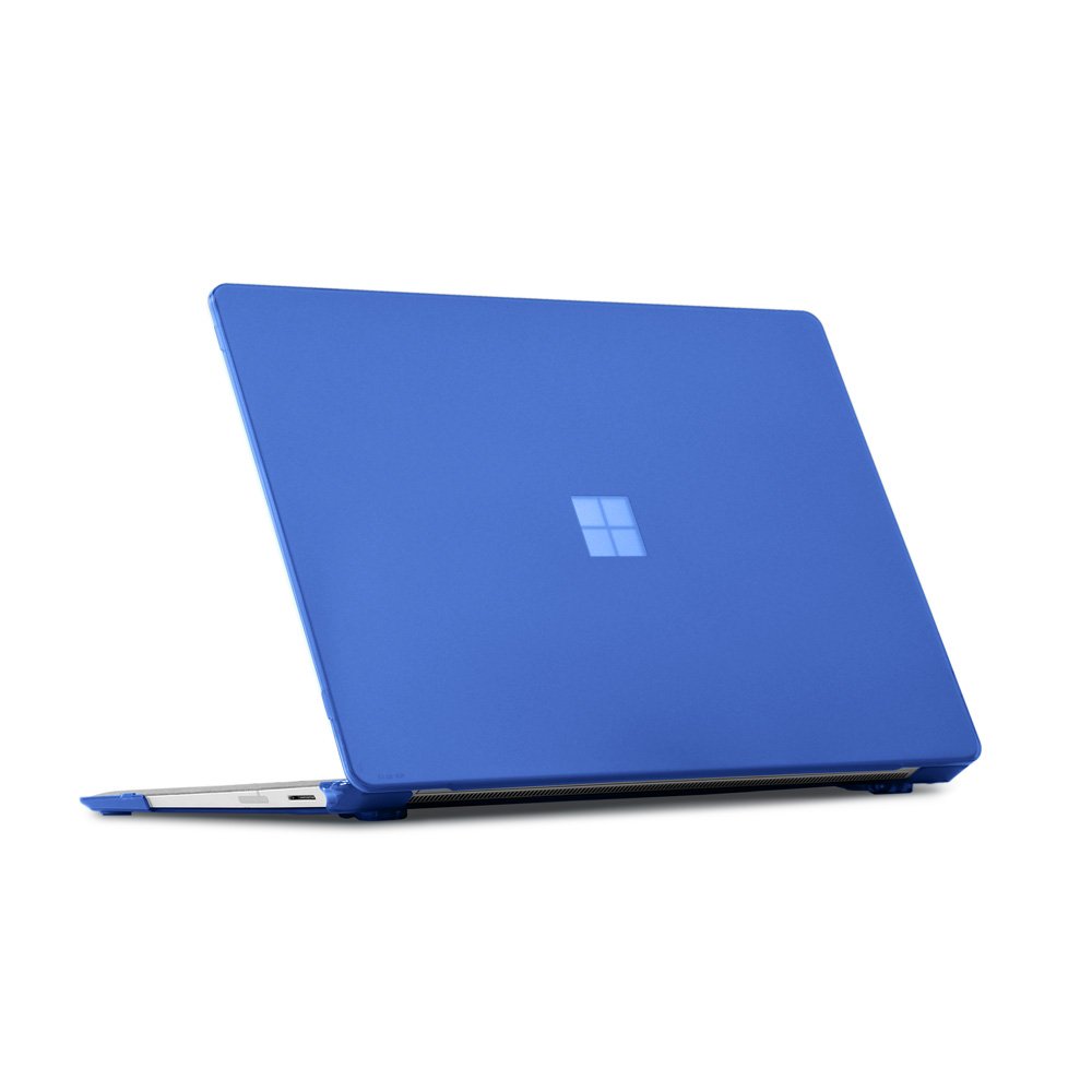 mCover Hard Shell Case Compatible with 13.5-inch Microsoft Surface Laptop 1/2 / 3/4 Computer with Alcantara Material Keyboard (Not for Metal Keyboard) -Blue